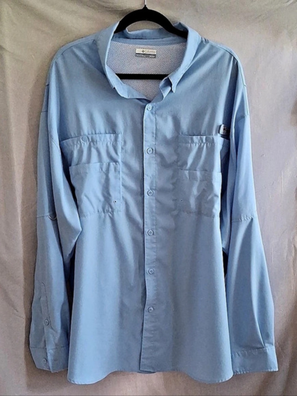Columbia Men's PFG Tamiami II Long-Sleeve Shirt Tamiami II Blue Button Down